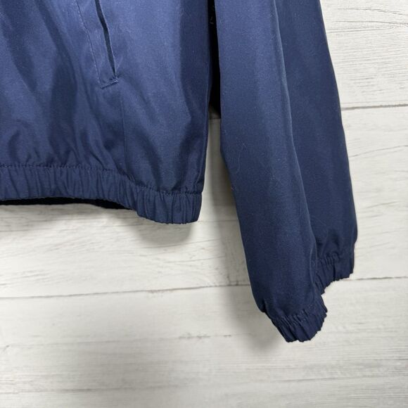 Vintage Warner Bros WB Mens size Medium Bugs Bunny Golf Bomber Jacket 2001 Navy - Picture 4 of 6